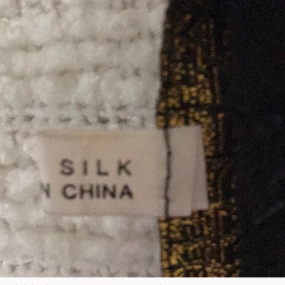 Victorian Vibes VTG Isabella Silk Beaded Shoulder Wrap Shawl - Picture 7 of 8